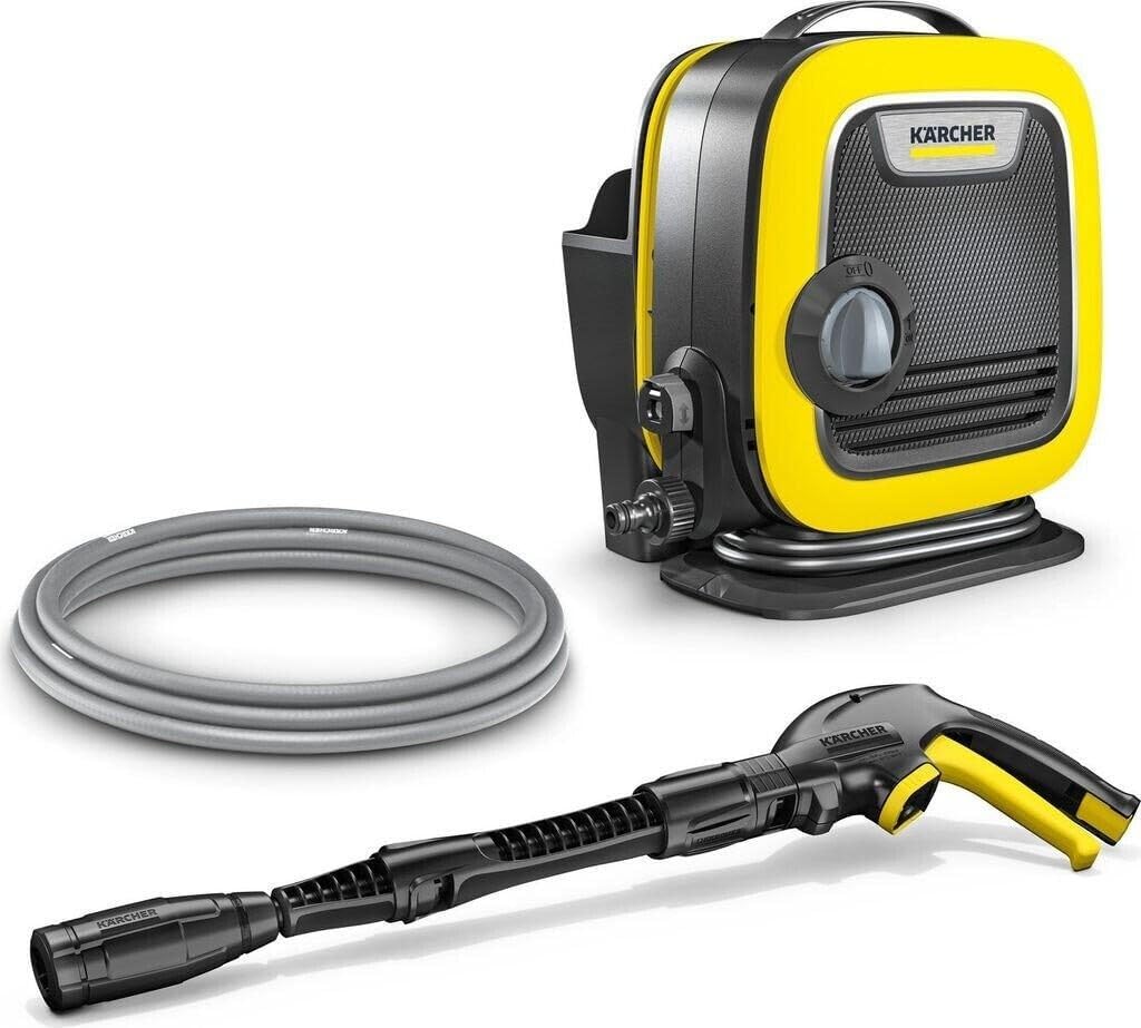 KÄRCHER, Nettoyeur Haute Pression K Mini, Débit: 360 l/h, Jaune/Noir/Gris, Poids: 3, 9 kg, Pression: Max. 110 Bar, Surface: 20 m2/h
