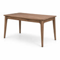 Table rectangulaire en marbre et bois noir 180x90 cm