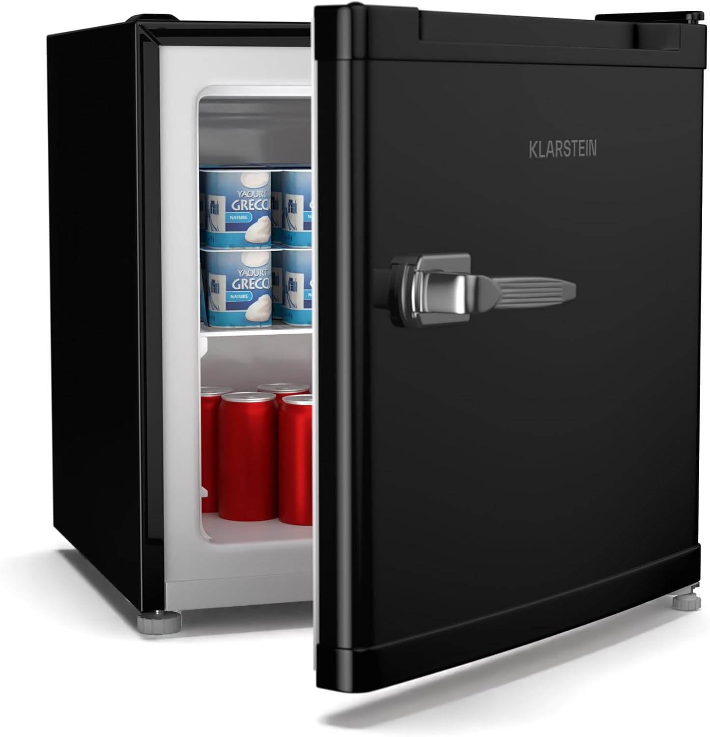 KLARSTEIN Irene Retro Mini congélateur 31 L Réfrigérateur/congélateur compact, Silencieux 38 dB, Température ajustable -24°C à 10°C