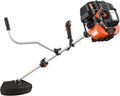 Fuxtec FX-4MS131, Débroussailleuse, Débroussailleuse Thermique 4 Temps FX-4MS131 31cm3 2en1 Multitool Sangle de Transport, Noir/Orange/Argent