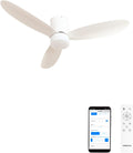 CREATE / WIND LITE/Ventilateur de plafond av, Ø132 cm, lumière LED 3 températures
