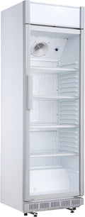 Réfrigérateur à Boissons/Frigo Vitré GSC2360C, 347 L, avec Serrure, Métal/Verre 62 x 64.6 x 193.5cm – METRO Professional, 180 W, Blanc