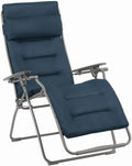 Bain de soleil, Fauteuil Relax Transat Jardin, L.88xl.71xH.115cm – Lafuma, LFM3130_8900, Chaise Longue, Matelassé Zéro Gravité