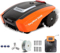 Yard Force 260B Robot Tondeuse Easymow 260B pour Jardins jusqu'à 260m2. Noir/Orange