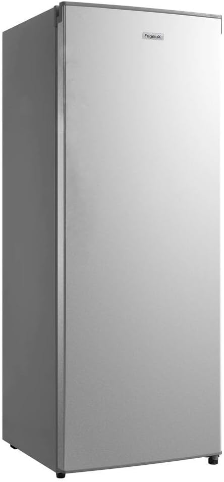 FrigeluX RA235XE Réfrigérateur Armoire Look Inox RA235XE 230 litres, Gris
