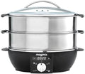 Magimix 11581EB, Cuiseur vapeurs électriques, Art 11581EB, Argent/Noir, Argent