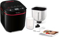 Moulinex OW220830 Pain Plaisir Machine à pain, 1 Kg, Programme sans gluten, Noir/Rouge, 3 niveaux de dorage, OW220830 Noir, 720W