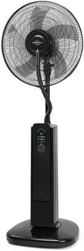 Orbegozo, 1628, SFA 7500 Ventilateur nébuliseur 60 W 5 pales 40 cm 9 vitesses Réservoir 1, 8 L, Noir