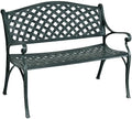 Banc, Banc en métal pour Jardin – Generisch, terrasse, Balcon, Bronze