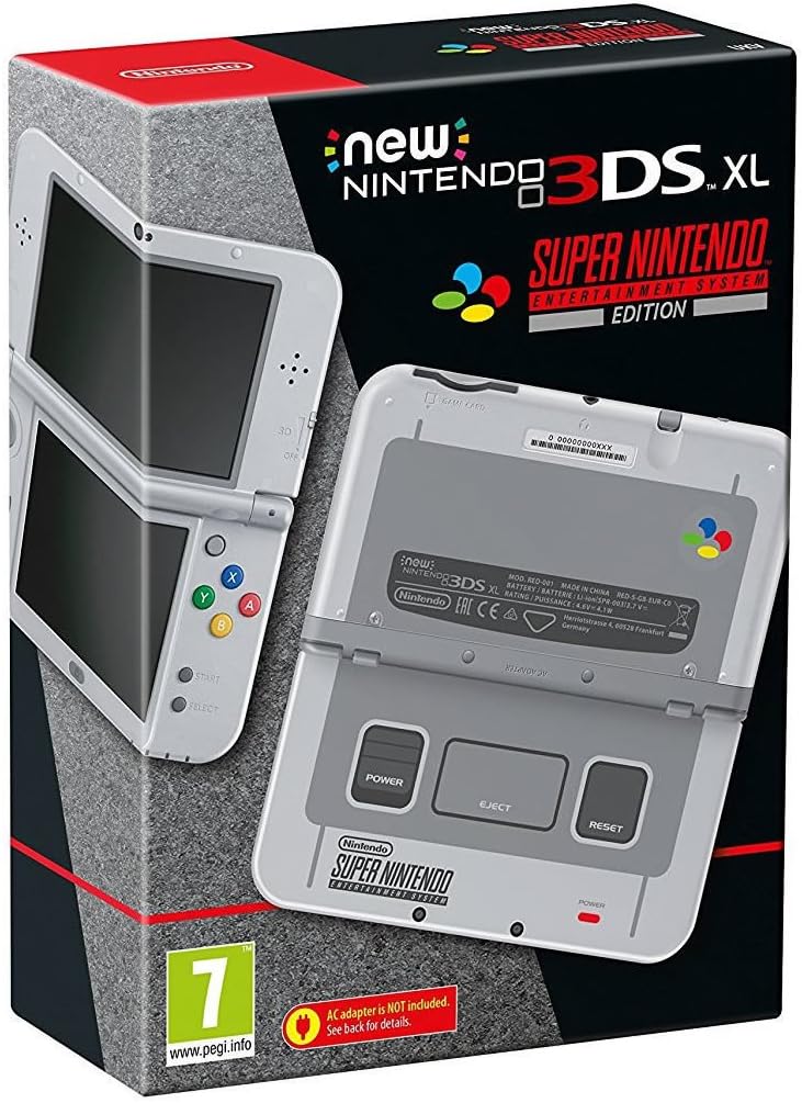 Nintendo, Console, New Nintendo 3DS XL Super Nintendo Entertainment System Edition, Gris/Noir
