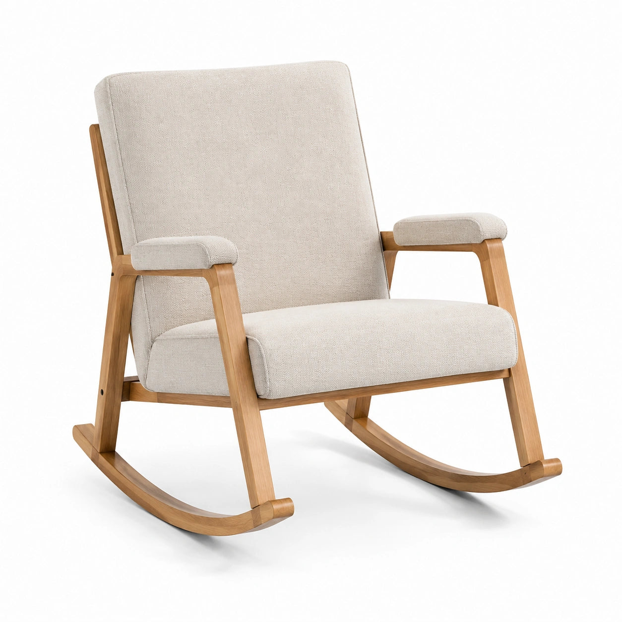 Lit superposé en bois d'hévéa blanc et naturel avec tiroirs