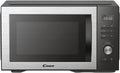 Four micro-ondes, 5 Niveaux de Puissance, Cavité Inox – CANDY, Noir/Argent, 8 Menus Auto, Noir, Plateau Tournant, Cuisson Express