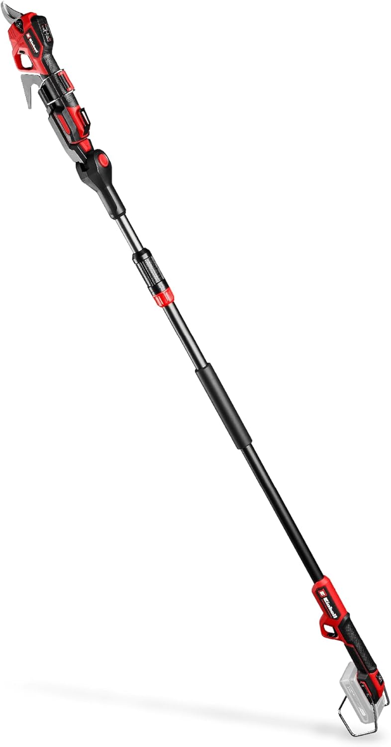 Taille-haie, Professional Sécateur sans fil GP-LS 18/28 Li T BL-Solo Power X-Change (18 V – Einhell, Rouge/Noir, sans batterie)