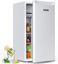 Garvee Réfrigérateur Compact Sous Plan, 90L Mini Frigo Réfrigérateur à une Porte, Blanc, Silencieux Et Économe En Énergie, Porte Réversible