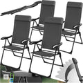 Chaise, Pêche, Festival, Camping, Plage, Jardin, Gris – tectake