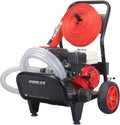 Moto pompe de défense départ incendie de forêt Poolex, Capacité 16m3/h – POOLEX, Noir/Rouge/Blanc, Autonomie 4h, Distance tuyau 25m, Bar Pression 7