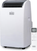 Portable Air Conditioner, 14, 000 BTU Cooling, Blanc – BLACK+DECKER, 12, 000 BTU Heating for Rooms up to 700 Sq. Ft., BPACT14HWT, White