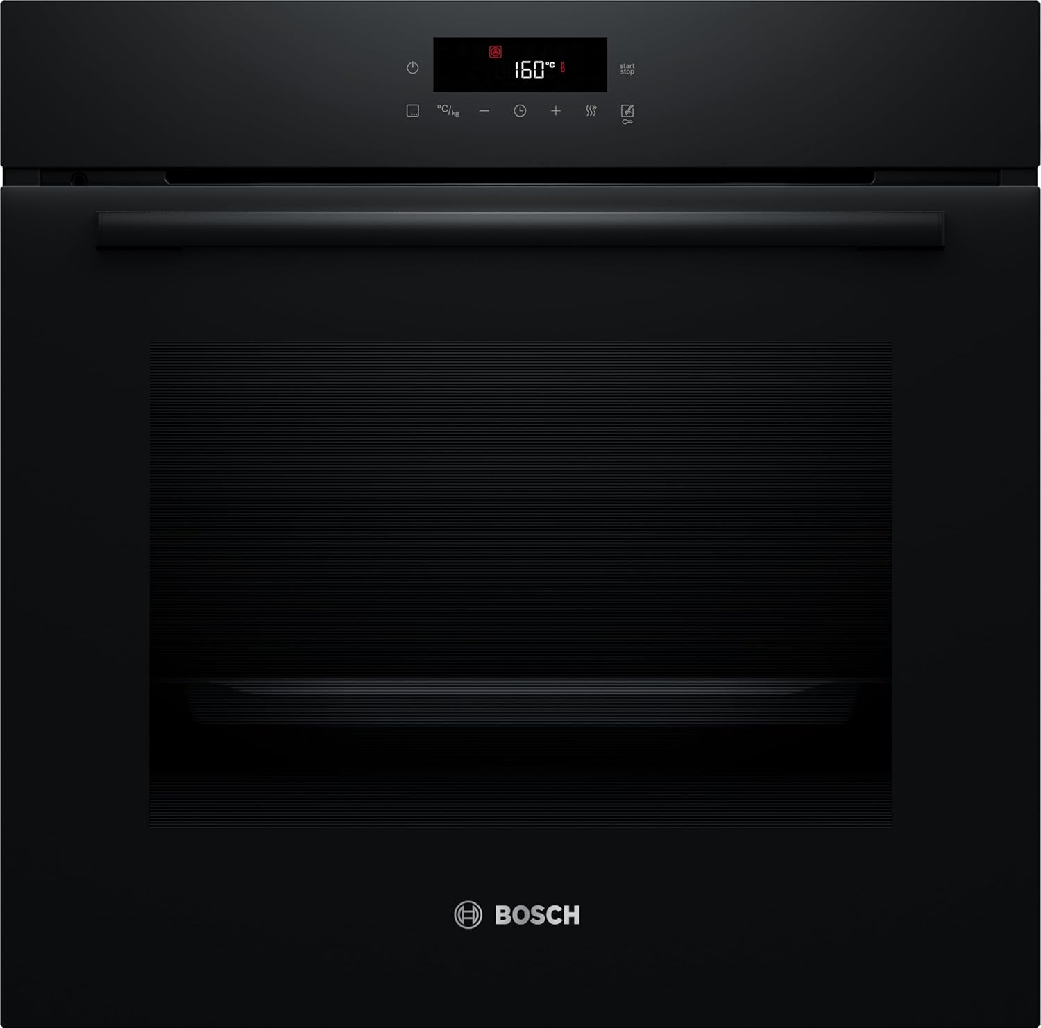 Bosch HBA571BB4, Four encastrables, HBA571BB4 Série 2 Four encastrable 60 x 60 cm 71 l Espace de cuisson 71 l Auto-nettoyage à, Noir