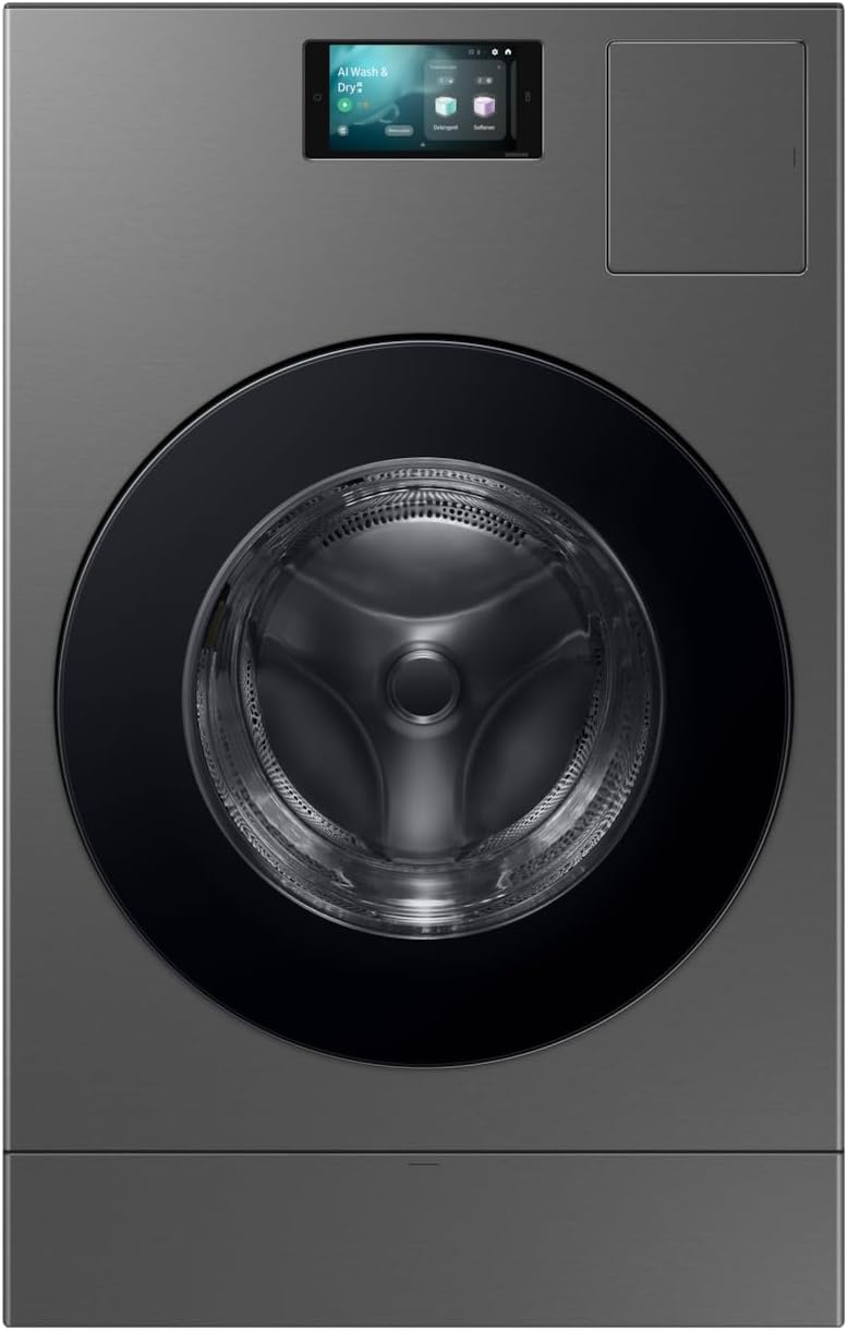 Samsung WD18DB8995BZT2 Lave-linge sèche linge SAMSUNG 18/11kg Bespoke AI Laundry Combo, Gris/Noir