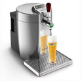 Tireuse à bières, Fûts de 5 L – KRUPS, Argent/Noir, Loft Edition Silver VB700E00, Témoin lumineux, Bière fraîche, Installation facile
