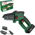Bosch 18V-15-7, Ébrancheur, avec batterie 2, 5 Ah et chargeur), Vert/Noir, système 18 V, vitesse de la chaîne: 6, 95 m/s
