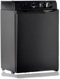 Techomey Mini réfrigérateur, 60L, Frigo Gaz Camping car, Noir, Silencieux pour Camping-car Caravane Maison Mobile-home