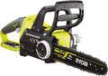 Tronçonneuse, Guide 30cm, Batterie Non Incluse, Taille Bois – RYOBI, Jaune/Noir, Lubrification Automatique, Frein de Chaîne