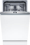 Bosch SPV4EMX17E lave-vaisselle tout intégrable, 45 cm, Blanc, SPV4EMX17E, Série 4
