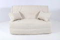 Housse de canapé, Housse BZ 140x190 matelassée Naturel Beige, Beige – Hévéa Sélection