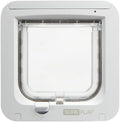SureFlap, Chatière à Puce électronique SureFlap, Compatible avec Le médaillon d'identification par radiofréquence et avec Les puces, Blanc
