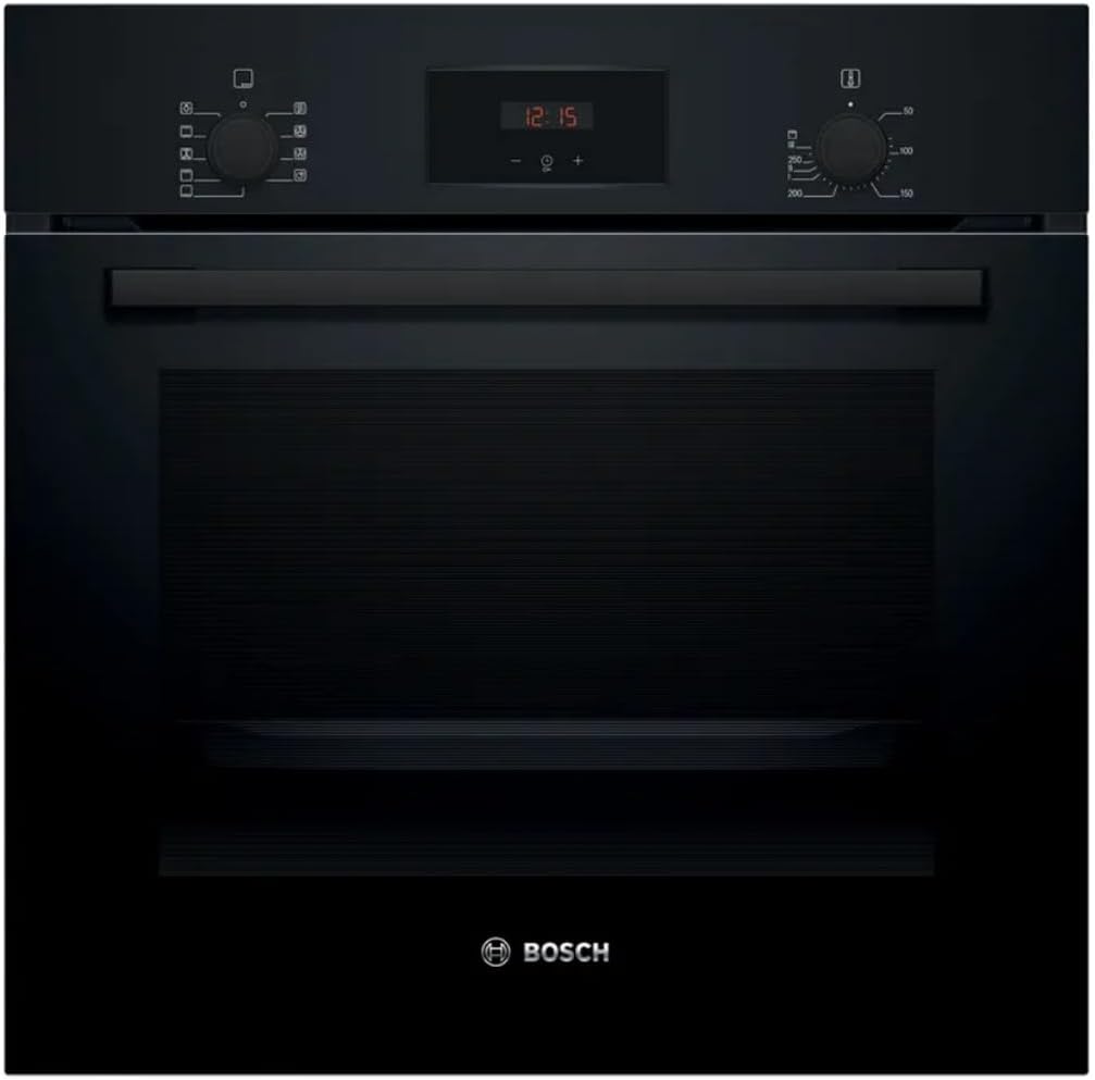Bosch HBF134EB2, Four encastrables, Série 2, 60 x 60 cm, Noir, HBF134EB2
