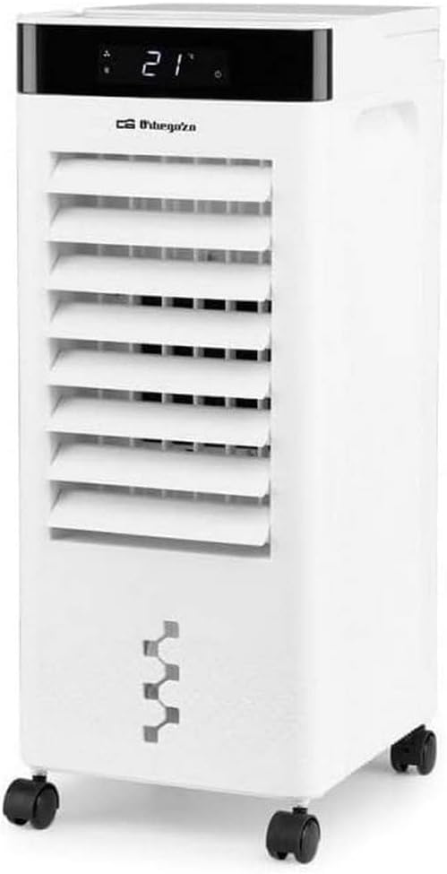 Climatiseur portable, AIR 37 Climatizador 3 en 1 6L, Blanc/Noir – Orbegozo