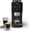 KRUPS SA4028E0 Machine à café à grains, SA4028E0, noir, Coffee Crush Extra, ultra compacte, nettoyage facile
