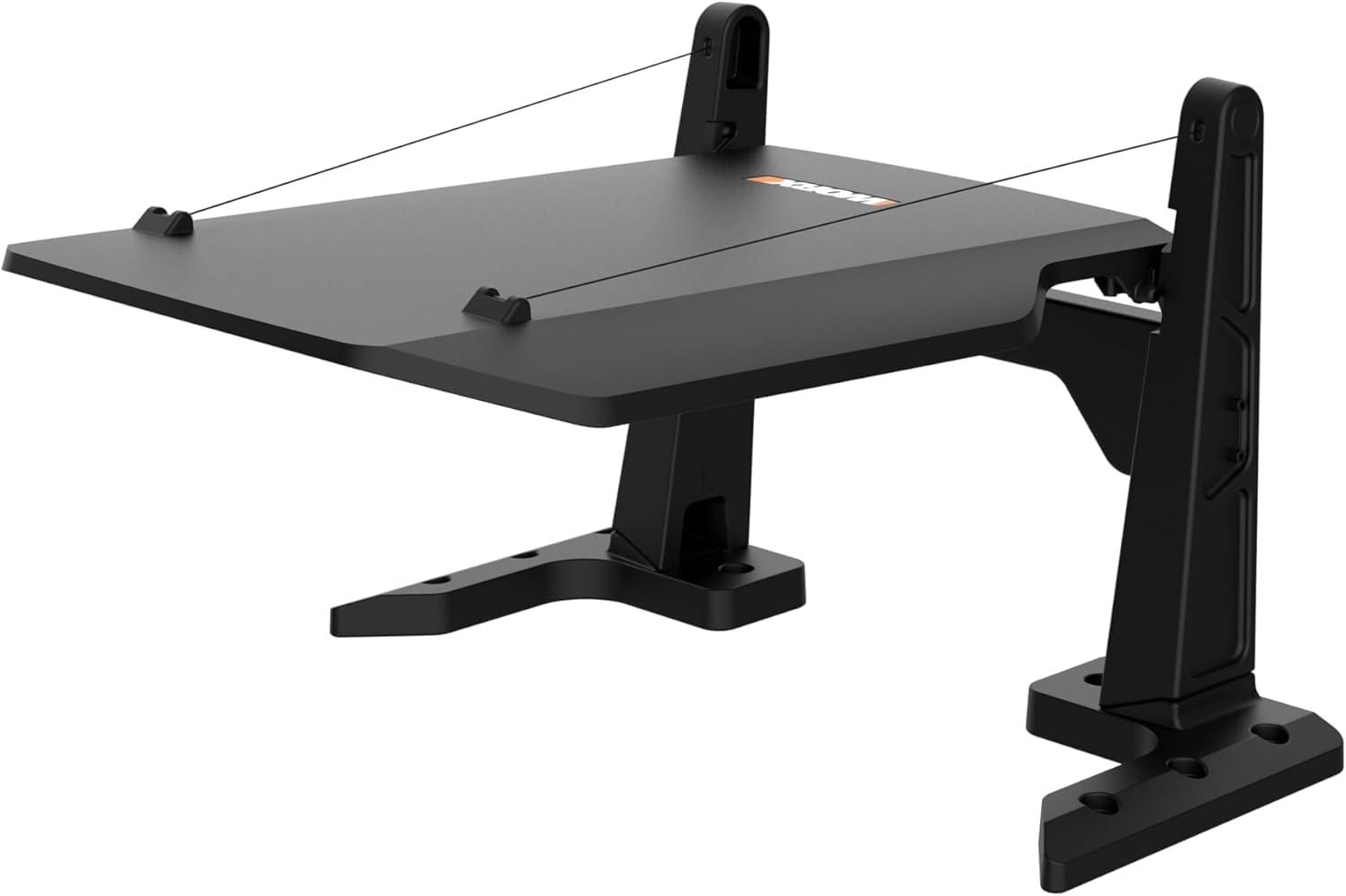 WORX WA0825 Garage avec Toit Rigide pour Robots Tondeuses Worx Landroid Vision WA0825, Noir, Résistant au Vent, Pluie, Chaleur, Neige