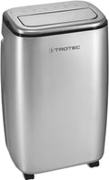 TROTEC Climatiseur local design PAC 3810 S mobile 3, 8 kW Climatiseur 3 en 1, Argent