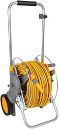 Hozelock 19-2461R0000, Garden Hose, CHARIOT METAL ULTRAFLEX 30M, 19-2461R0000, Jaune/Gris
