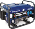Générateur portable, 2400 W max – Mecafer, Bleu/Noir, MC2500 Groupe électrogène essence SP, autonomie de 10h30, régulation AVR
