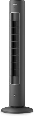 PHILIPS CX5535 Ventilateur Série 5000, Tour Oscillante 105 cm, Télécommande, 3 Vitesses et Modes, 40 W, Convient à l'aromathérapie
