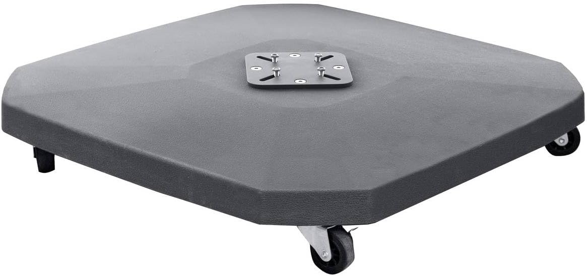 HESPERIDE, Parasol, Dalle pour Parasol déporté Atiavo Gris, Gris