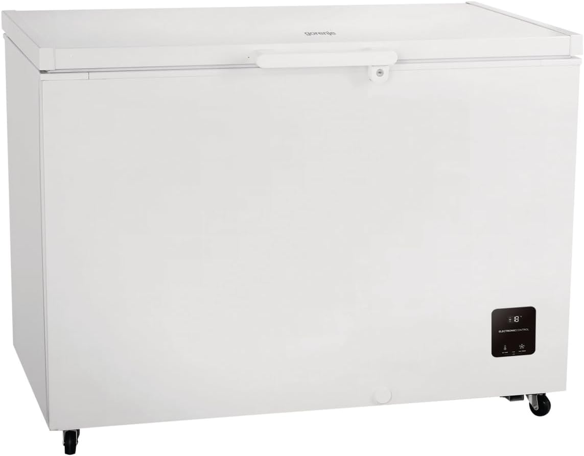 Gorenje FH30DAW, Congélateur, FH30DAW Boîte à congélation Hauteur 111, 4 cm Congélation 297 litres Éclairage LED avec, Blanc
