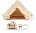 Tente dôme, Sacs de Rangement pour Glamping – VEVOR, Beige, Groupes en Plein Air, Fête, Chasse