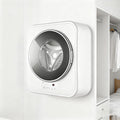 GESAIDES Lave-Linge Mural Miniature 3 kg, avec séchage à air Chaud et Fonction ébullition à Haute température pour Le Linge, Blanc