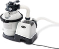 Intex, Filtre, Filtre à sable 1200 Gph, 220-240 Volt, Blanc/Noir