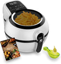 Tefal FZ761015, Friteuse sans huile, pavé tactile intuitif, blanc, Blanc/Noir