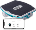 Robot de piscine, Nettoie la Surface de l'Eau avec Son Panneau Solaire Intelligent – Dolphin, Noir/Blanc/Bleu, Filtration Fine