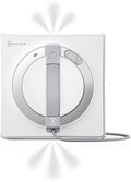 WINBOT W2 Pro Robot Nettoyeur de Vitres, Système de Protection à 10 Niveaux – ECOVACS, Blanc/Gris, Buses à 3 Embouts, Système d'escalade Stable