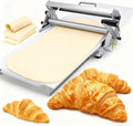 Mcamgiczin Machine à pâtes manuelles, Laminoir Manuel 30, 5 cm/39, 4 cm à épaisseur réglable, 2 laminoirs pour Pizzas, Argent