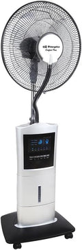 Orbegozo, Ventilateur sur pied, SFA 7000 Fogger/Humidificateur avec télécommande, Multicolore, Noir/Gris